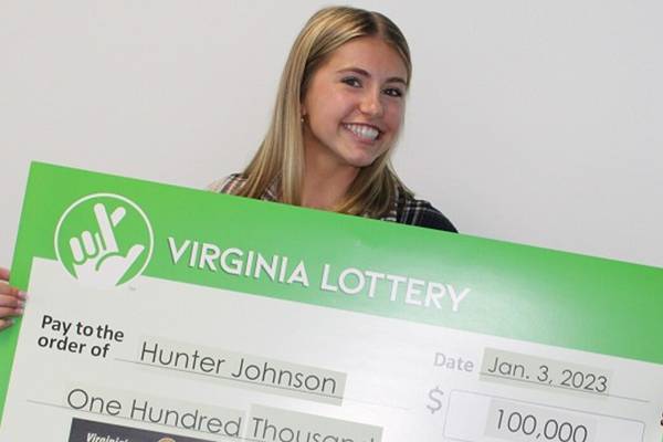 College student wins $100K in Virginia Lottery raffle