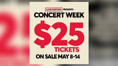Get $25 all-in tickets for Pink, Meghan Trainor, Maroon 5 & more during Live Nation Concert Week
