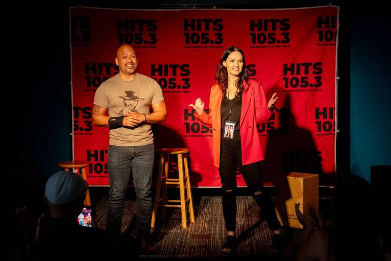 Lindsey Stirling stopped by the HITS 105.3 performance studio for a special private performance for our winners, before her show at the Majestic in San Antonio. She played some songs acoustic, answered a lot of questions, and took photos with all the winners. Great performance, and such a nice person!