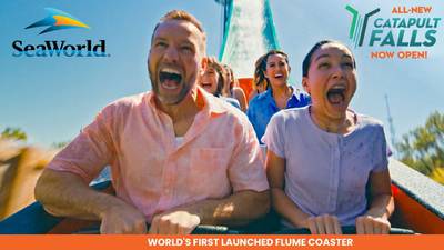 Winner’s Weekend: Win Tickets to SeaWorld San Antonio and Experience Catapult Falls