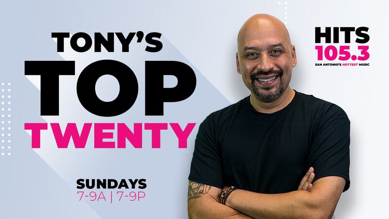 Tony's Top Twenty - Sundays 7-9AM and 7-9PM