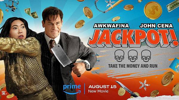 Awkwafina and Cena team up to cash in in trailer to 'Jackpot'