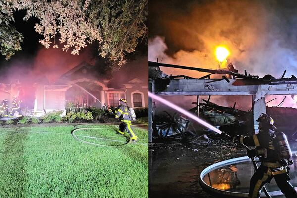 Fireworks believed to have caused 2 Florida house fires