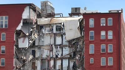 Officials say body of 1 of 3 missing people in Iowa apartment building collapse has been recovered