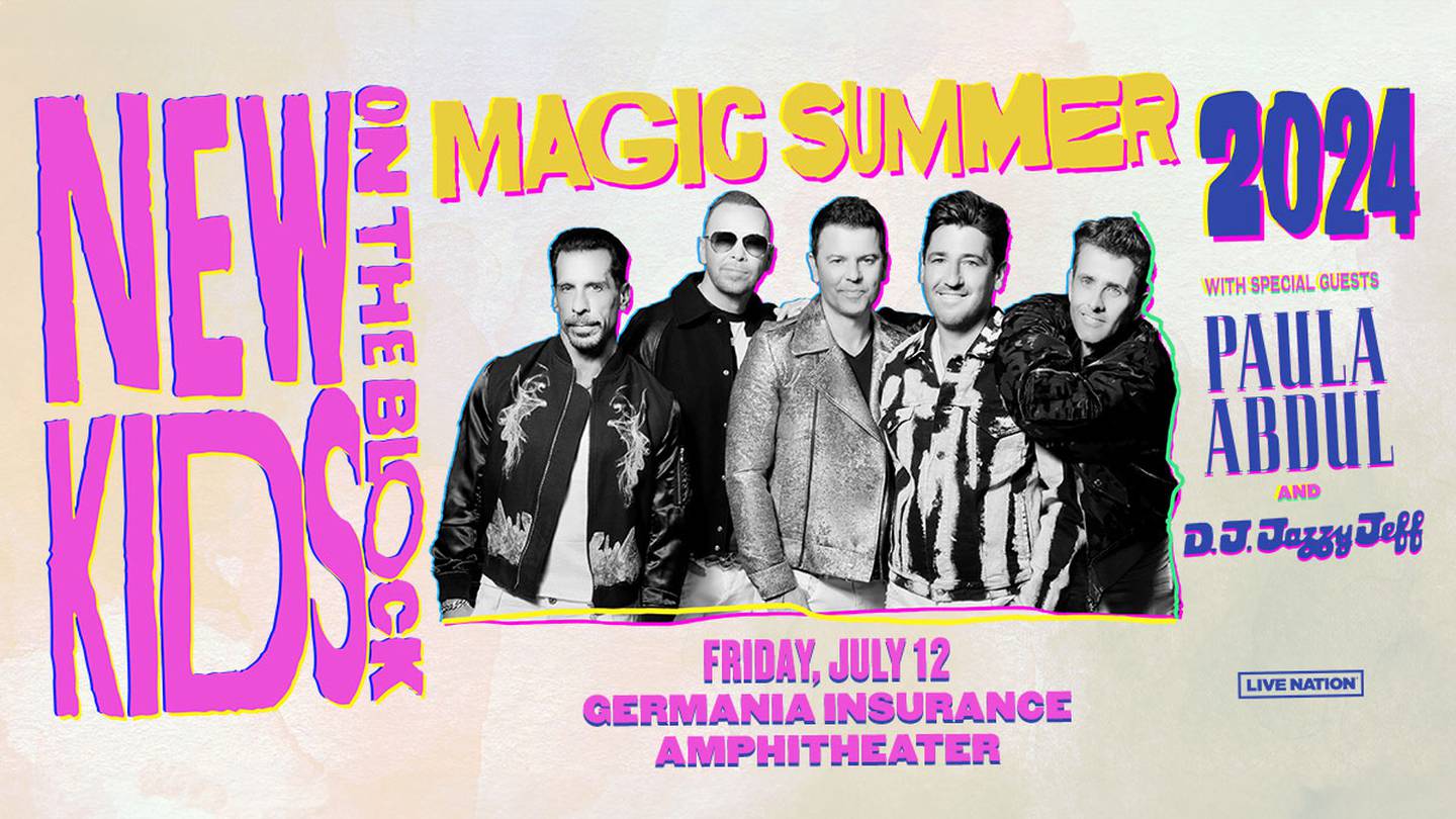 8am – Tony Theater: Win Tickets to New Kids on the Block: Magic Summer Tour 2024 - July 12, 2024