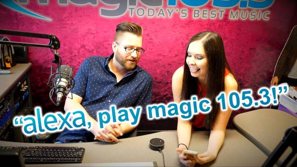 Listen to Magic 105.3 on Alexa!