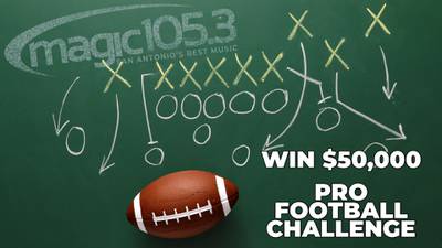 Make Your Pro Football Picks for a Chance at $50,000 with Magic 105.3
