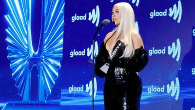Christina Aguilera honored at GLAAD Media Awards