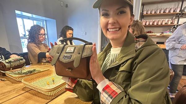 I went to the TikTok viral purse-making shop!