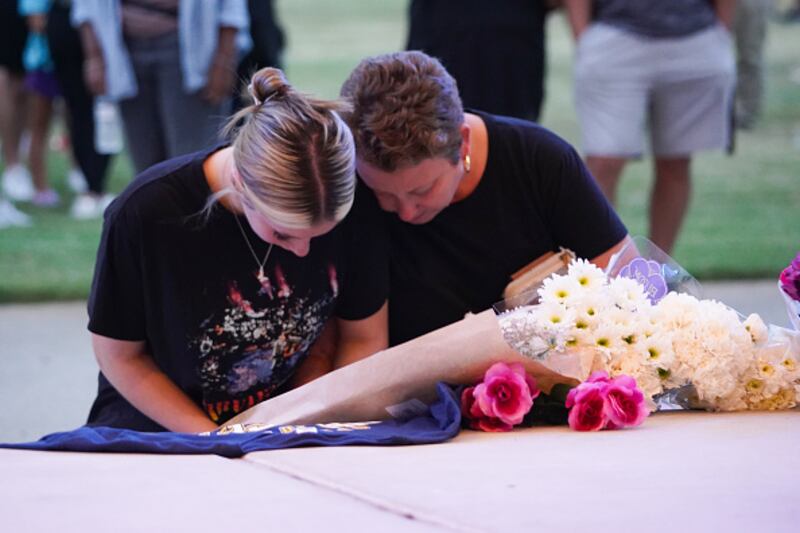 Apalachee High School shooting vigil