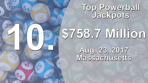 Powerball jackpots