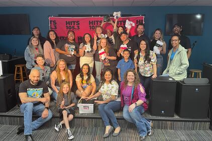 Hits 105.3 invited winners to our studios for a special private performance from Knox, and took sock donations for charity! Thanks to everyone who came out and donated! What a great private show!