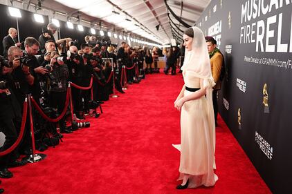 Grammy Awards red carpet