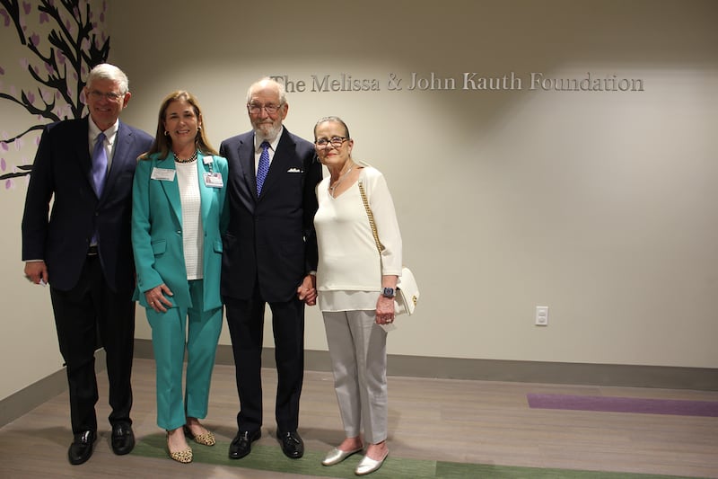 The Melissa and John Kauth Foundation has awarded $1 million to establish the CHRISTUS Children’s Comprehensive Clinic, which will provide care to children with autism, epilepsy, and other conditions in a one-stop location. Located in the Multi-Assistance Center (MAC) at Morgan’s Wonderland, the 5,522 square-foot facility will house the Division of Pediatric Neurology and Neurosciences of CHRISTUS Children’s Hospital.